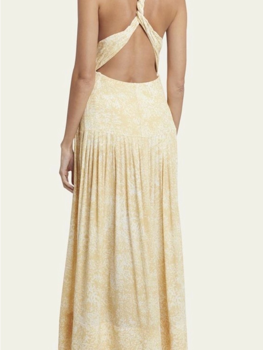 NWT Proenza Shouler Simone Twist back dress sz:multiple - Picture 2 of 14